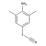 4-amino-3,5-dimethylphenyl thiocyanate