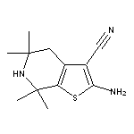 2-Amino-5,5,7,7-tetramethyl-4,5,6,7-tetrahydro-thieno[2,3-c]pyridine-3-carbonitrile