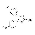 2-Amino-4,5-bis(4-methoxyphenyl)thiazole