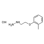 [2-(2-methylphenoxy)ethyl]hydrazine hydrochloride