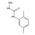 N-(2,5-dimethylphenyl)hydrazinecarbothioamide