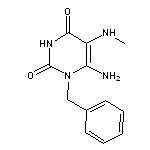 6-Amino-1-benzyl-5-methylamino-1H-pyrimidine-2,4-dione