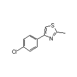 4-(4-Chlorophenyl)-2-methylthiazole