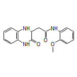 N-(2-Methoxyphenyl)-2-(3-oxo-1,2,3,4-tetrahydro-2-quinoxalinyl)acetamide