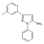 3-(3-methylphenyl)-1-phenyl-1H-pyrazol-5-amine