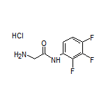 2-amino-N-(2,3,4-trifluorophenyl)acetamide hydrochloride