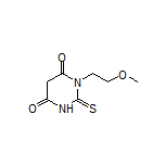 1-(2-Methoxyethyl)-2-thioxodihydropyrimidine-4,6(1H,5H)-dione