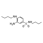 3-Amino-N-butyl-4-butylamino-benzenesulfonamide