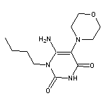 6-amino-1-butyl-5-morpholin-4-ylpyrimidine-2,4(1H,3H)-dione