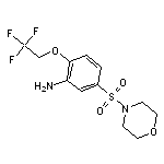 5-(Morpholine-4-sulfonyl)-2-(2,2,2-trifluoro-ethoxy)-phenylamine