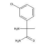 2-amino-2-(3-chlorophenyl)propanamide