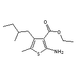 ethyl 2-amino-5-methyl-4-(2-methylbutyl)thiophene-3-carboxylate