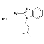 1-(3-methylbutyl)-1H-1,3-benzodiazol-2-amine hydrobromide