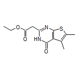 Ethyl 5,6-Dimethyl-4-oxo-3,4-dihydrothieno[2,3-d]pyrimidine-2-acetate