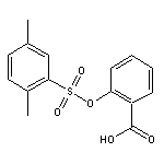 2-(2,5-Dimethyl-benzenesulfonyloxy)-benzoic acid