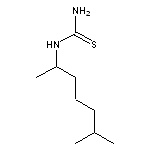 N-(1,5-dimethylhexyl)thiourea