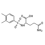 5-amino-2-{[(3,4-dimethylphenyl)sulfonyl]amino}-5-oxopentanoic acid