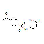 4-(4-Acetylphenylsulfonamido)butanoic Acid