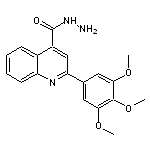 2-(3,4,5-Trimethoxy-phenyl)-quinoline-4-carboxylic acid hydrazide