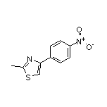 2-Methyl-4-(4-nitrophenyl)thiazole