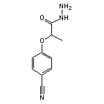 2-(4-cyanophenoxy)propanohydrazide