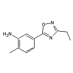 5-(3-ethyl-1,2,4-oxadiazol-5-yl)-2-methylaniline