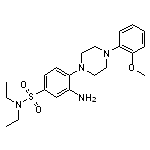 3-Amino-N,N-diethyl-4-[4-(2-methoxy-phenyl)-piperazin-1-yl]-benzenesulfonamide