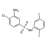 3-Amino-4-chloro-N-(2-iodo-5-methyl-phenyl)-benzenesulfonamide