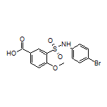 3-[N-(4-Bromophenyl)sulfamoyl]-4-methoxybenzoic Acid