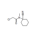 2-chloro-N-(1-cyanocyclohexyl)-N-methylacetamide