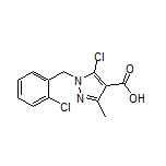 5-Chloro-1-(2-chlorobenzyl)-3-methylpyrazole-4-carboxylic Acid