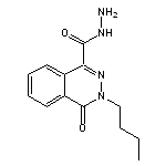 3-Butyl-4-oxo-3,4-dihydro-phthalazine-1-carboxylic acid hydrazide