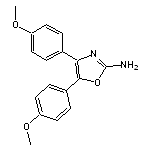 4,5-Bis-(4-methoxy-phenyl)-oxazol-2-ylamine