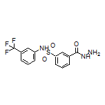 3-(Hydrazinecarbonyl)-N-[3-(trifluoromethyl)phenyl]benzenesulfonamide