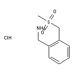 [2-(methanesulfonylmethyl)phenyl]methanamine hydrochloride