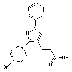 3-[3-(4-Bromo-phenyl)-1-phenyl-1H-pyrazol-4-yl]-acrylic acid