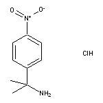 2-(4-Nitrophenyl)-2-propylamine Hydrochloride