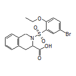 2-[(5-Bromo-2-ethoxyphenyl)sulfonyl]-1,2,3,4-tetrahydroisoquinoline-3-carboxylic Acid