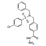 N-Benzyl-4-chloro-N-(4-hydrazinocarbonyl-benzyl)-benzenesulfonamide