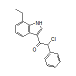 2-Chloro-1-(7-ethyl-3-indolyl)-2-phenylethanone