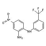 N-(2-amino-4-nitrophenyl)-N-[3-(trifluoromethyl)phenyl]amine