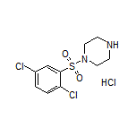 1-[(2,5-dichlorophenyl)sulfonyl]piperazine hydrochloride