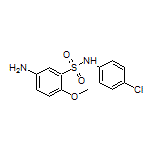 5-Amino-N-(4-chlorophenyl)-2-methoxybenzenesulfonamide