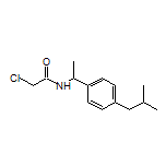 2-chloro-N-[1-(4-isobutylphenyl)ethyl]acetamide