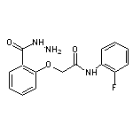 N-(2-Fluoro-phenyl)-2-(2-hydrazinocarbonyl-phenoxy)-acetamide