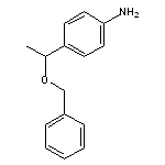 4-[1-(benzyloxy)ethyl]aniline