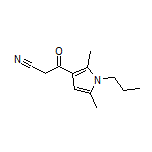 3-(2,5-Dimethyl-1-propyl-3-pyrrolyl)-3-oxopropanenitrile