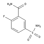 2-fluoro-5-sulfamoylbenzamide