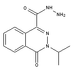 3-Isopropyl-4-oxo-3,4-dihydro-phthalazine-1-carboxylic acid hydrazide