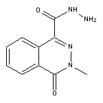 3-Methyl-4-oxo-3,4-dihydro-phthalazine-1-carboxylic acid hydrazide